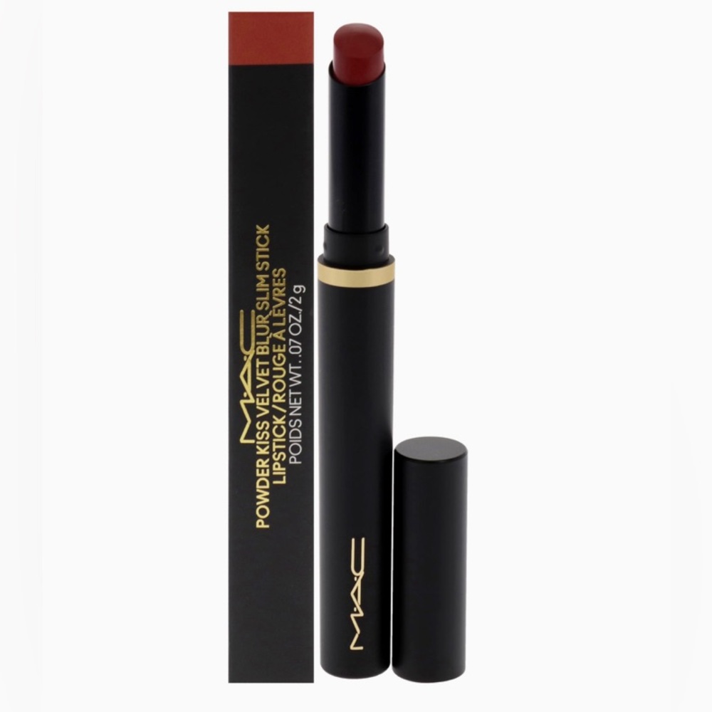 MAC Powder Kiss Velvet Blur Slim Stick - 893 Sweet Cinnamon - 2g Lipstick
